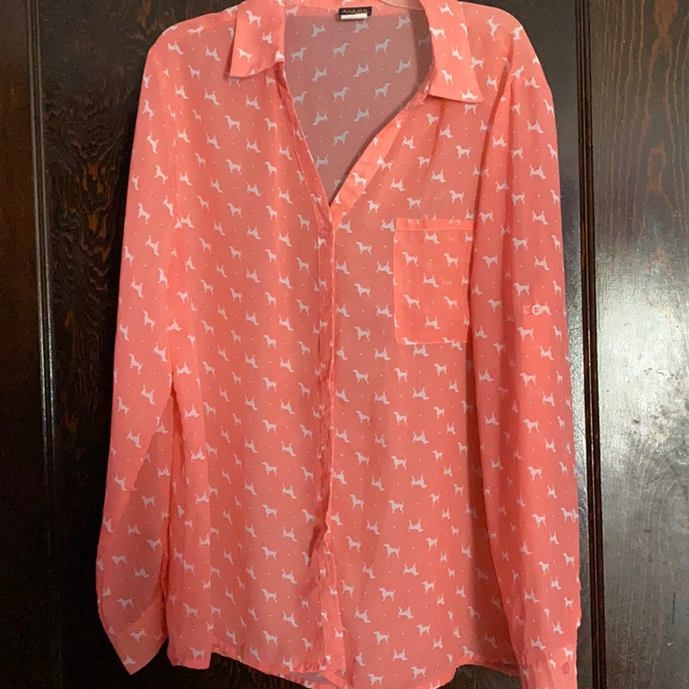 Collared button up shirt